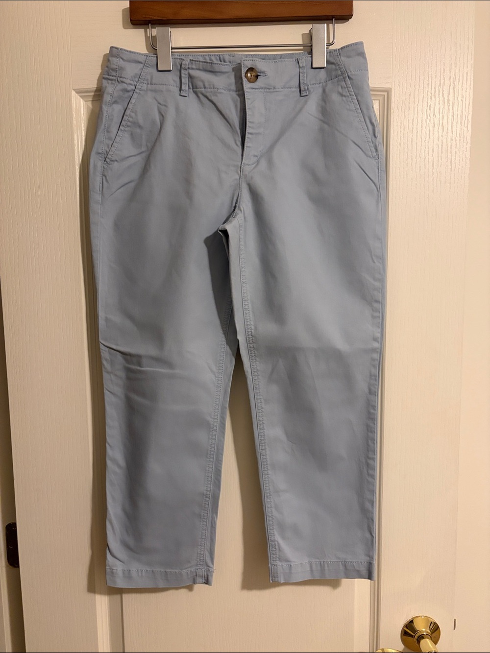 Light Blue Women’s Casual Chino Pants